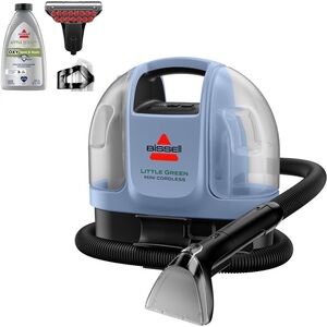 BISSELL Little Green Mini Cordless Portable Carpet and Upholstery Deep Cleaner